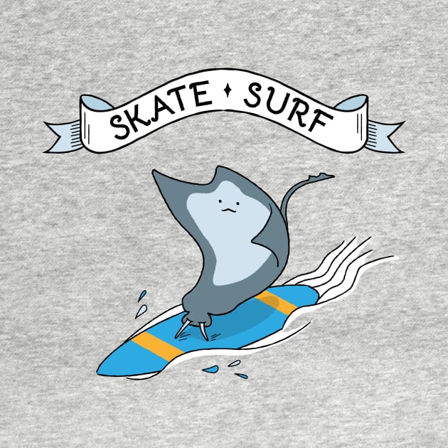 Skate • Surf. Surfing Fish. by propellerhead